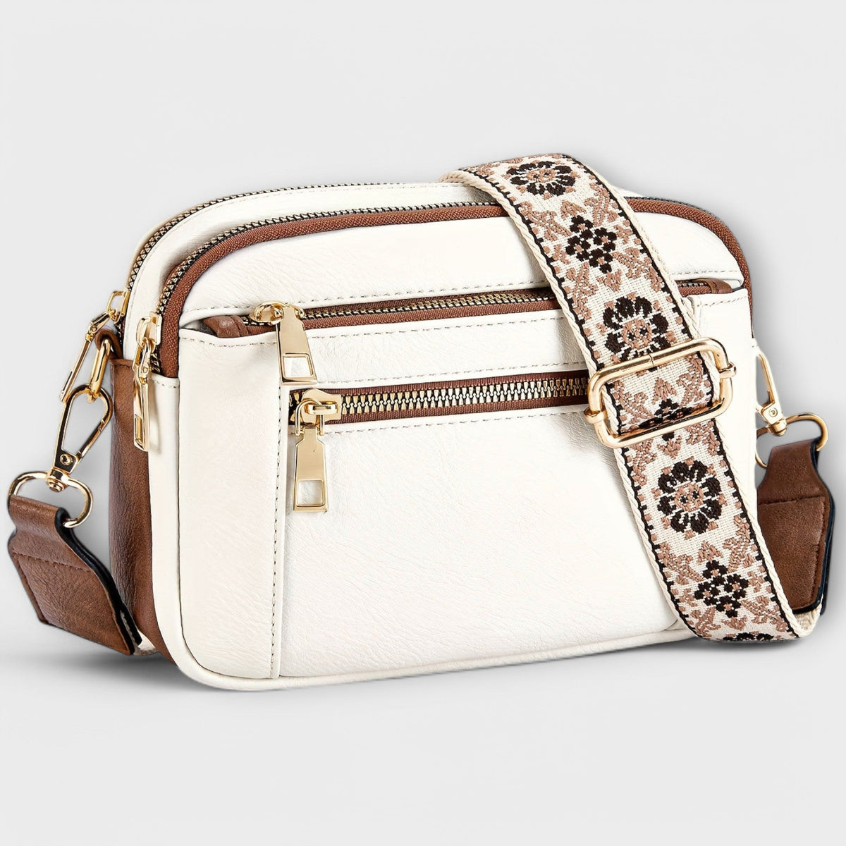 Elain - Bolso bandolera vegano de piel sintética