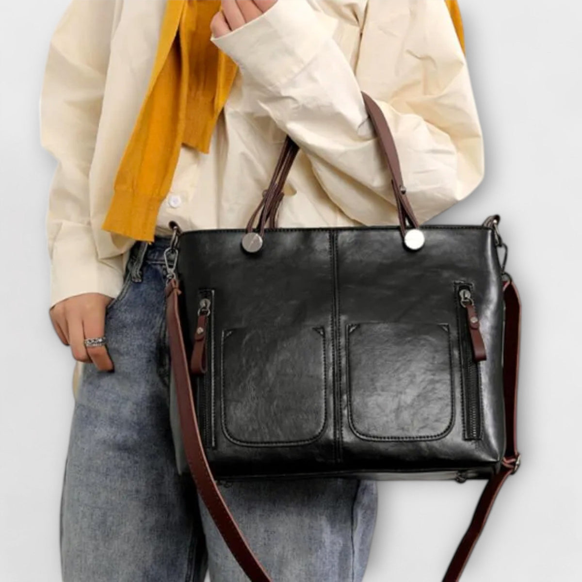 Eline - Elegante bolso de piel