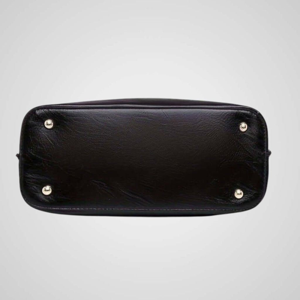 Ana | Elegante bolso de piel bicolor