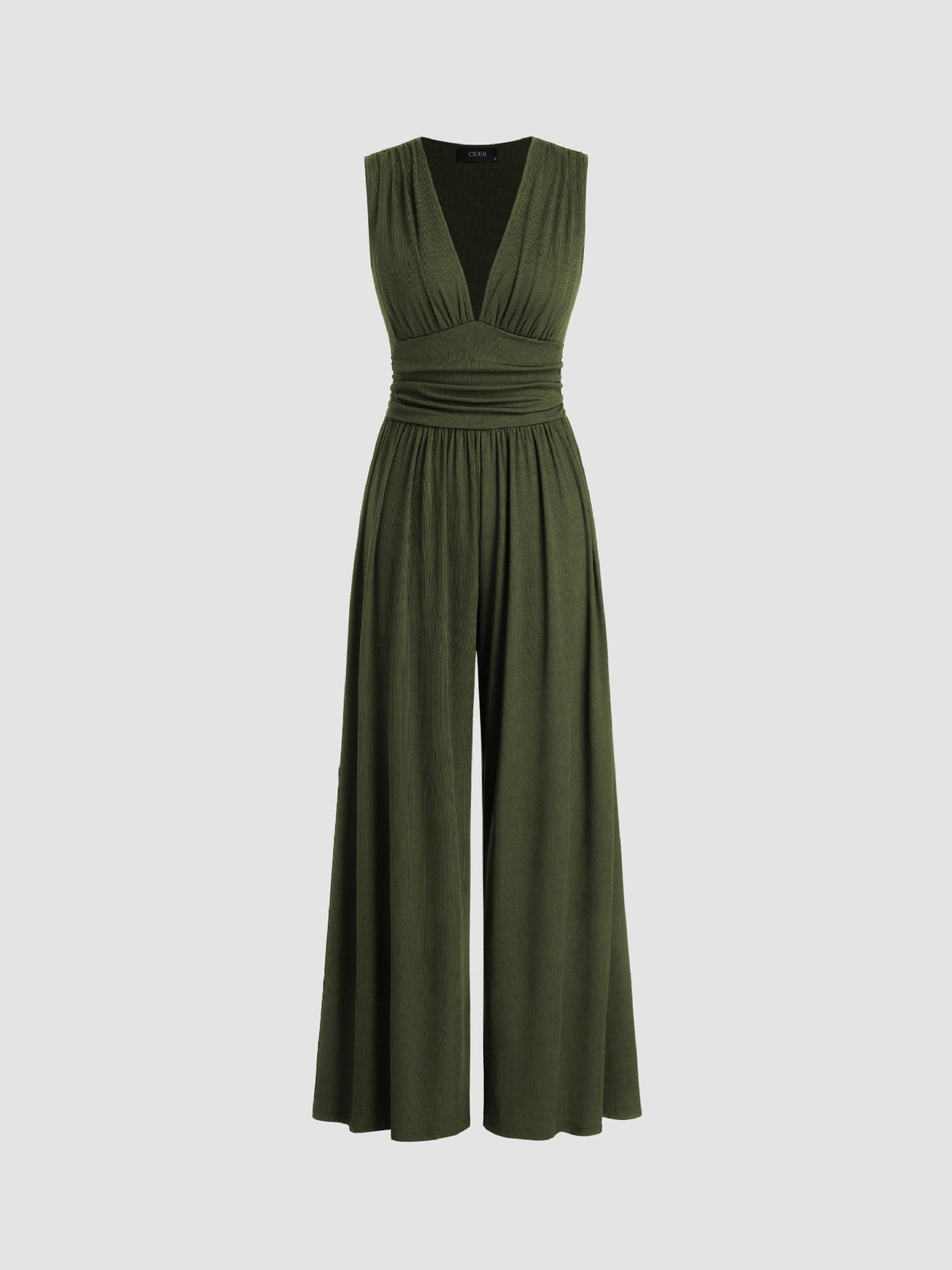 Charity – Mono elegante sin mangas y pierna ancha