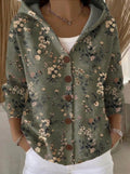 Gloria - Chaqueta de Punto con Capucha